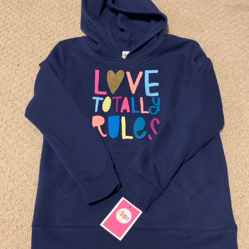 Girls NWT Circo Hoodie Sweater